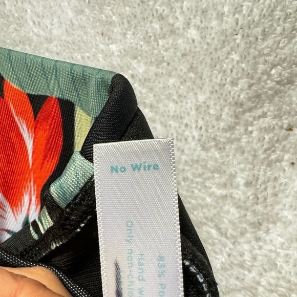 Swim by Cacique Island Bloom Top Size 16 - Picture 9 of 9